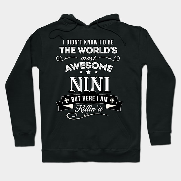 World's Most Awesome Uncle Vintage T-Shirt,Funny Uncle Shirt NINI Hoodie by ErsanAhmetees